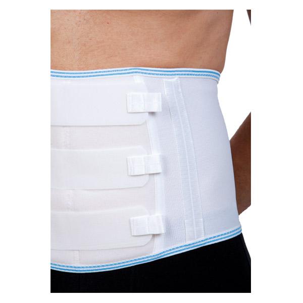Digibelt Ceinture de Soutien Abdominal 25cm Taille 6 Blanche