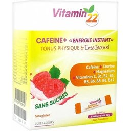 Ineldea Vitamin'22 Cafeine+ Framboise 14 Stick