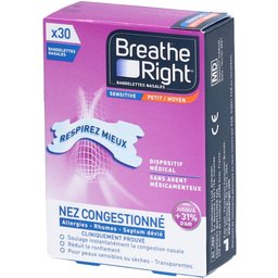 Bandelettes Nasales Sensitive Petit / Moyen