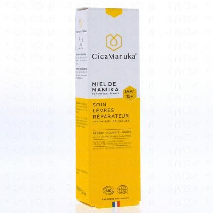 Miel de manuka Soin lèvres réparateur bio 15ml