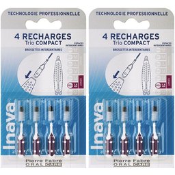 Inava® Recharge de brossettes interdentaires 1,8 mm Violet