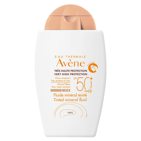Eau Thermale Solaire Fluide Minéral Teinté SPF 50+ 40 ml