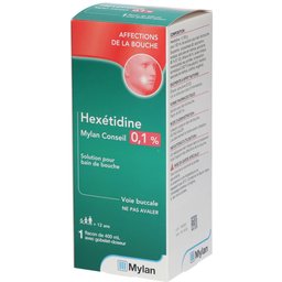 Hexetidine Viatris Conseil 0,1% Bain Bouche
