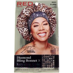 Diamond Bling Bonnet XL Luxe Leopard 1ut