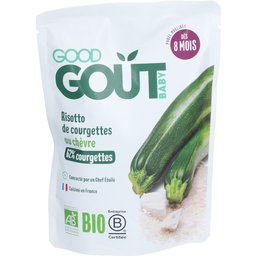 Risotto de courgettes au chèvre