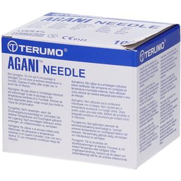 Terumo® Agani™ Aiguilles 27G x 5/8 RB (0,4 x 16 mm)