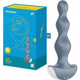 Lolli-Plug 2 Plug Vibrador Anal Transparente 1ud