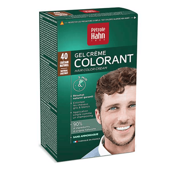 Crème Colorante Douce Sans Ammoniaque n°40 Châtain Naturel