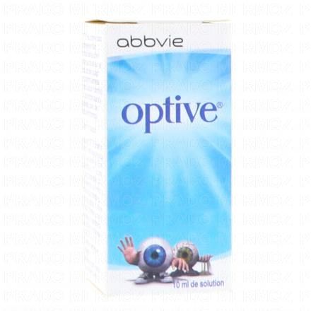 Optive Solution ophtalmique Flacon 10ml