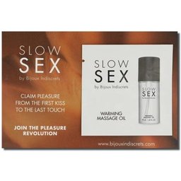 Slow Sex Huile Massage Effet Chaleur 2ml