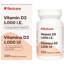 Redcare Vitamine D3 1000 UI