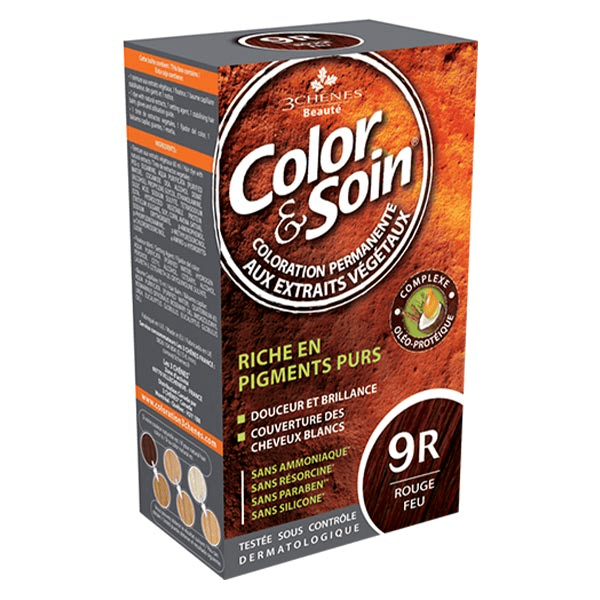 Color & Soin Coloration Permanente N°9R Rouge Feu