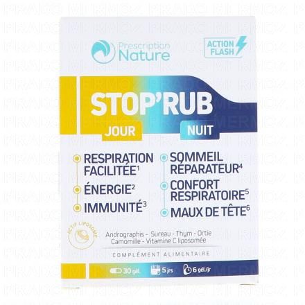 PRESCRIPTION NATURE Stop'Rub Jour/Nuit x30 gélules