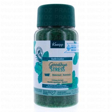 Goodbye stress - Cristaux de sel pour le bain menthe aquatique romarin 600gr