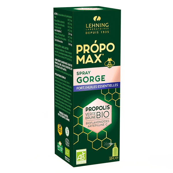 Propomax Spray Gorge Fort Propolis Bio 30ml