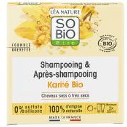 shampoing & Après-Shampoing Karité Bio 65 Grammes - Pain 65 g