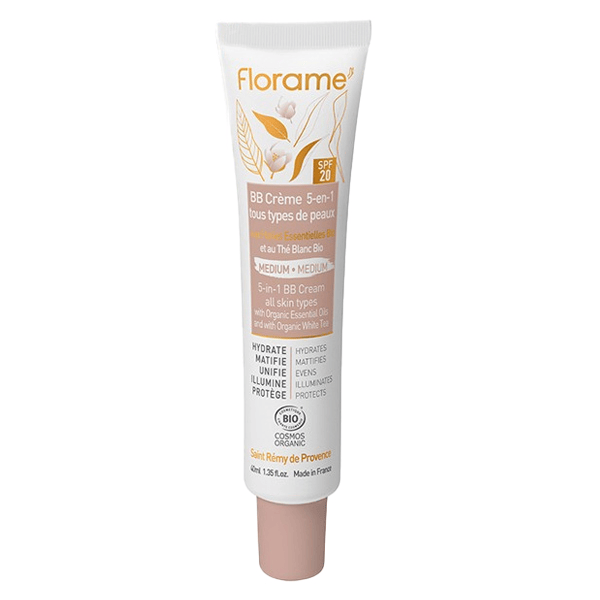 BB Crème 5 en 1 SPF20 Médium Bio 40ml