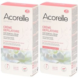 Acorelle Crème Dépilatoire Visage & Peaux Sensibles Vegan