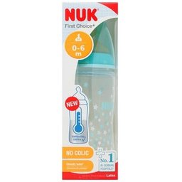 First Choice+ Temperature Control Biberon Latex 0-6M 300ml