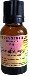 HUILE ESSENTIELLE PAMPLEMOUSSE Citrus paradisi 15 ml.