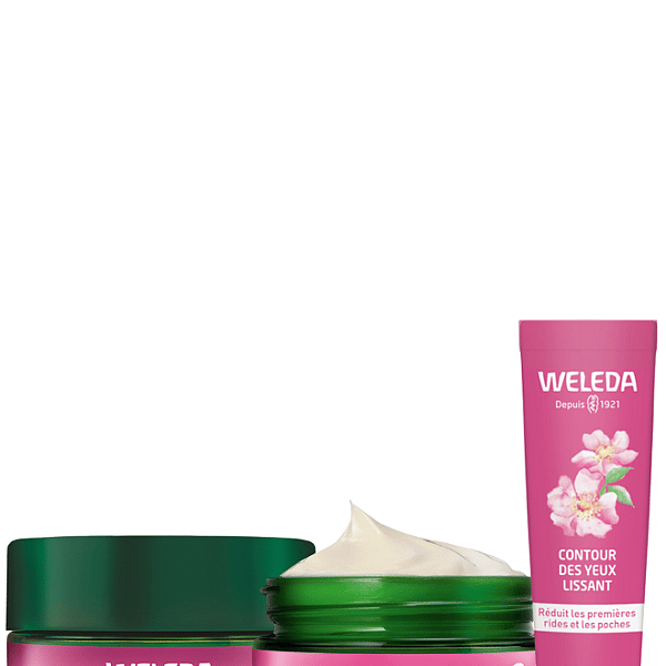 Routine Anti-âge Rose Musquée & Thé blanc - Weleda