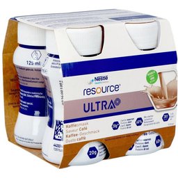 Resource Ultra+ Saveur Cafe 4x125ml