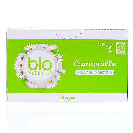 Infusion camomille bio 20 sachets
