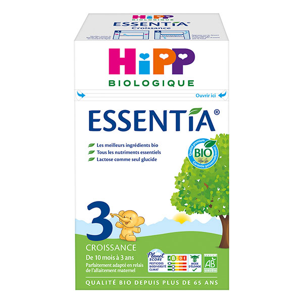 Bio Lait Essentia 3ème Âge 600g