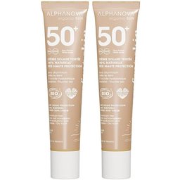 Alphanova Crème solaire teintée dorée Spf50+