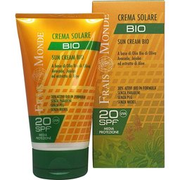 Crème solaire biologique spf20 150ml