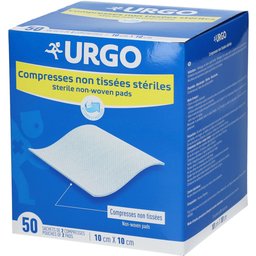 Compresses stériles Non-tissées 10 cm x 10 cm