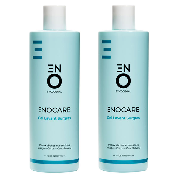 ENOCARE Lot de 2 Gels Lavants Surgras