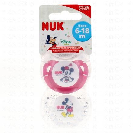Sucettes Disney physio 6 - 18 mois