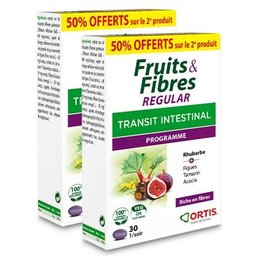 Fruits&Fibres Regular Transit Intestinal 2x30 Comprimés