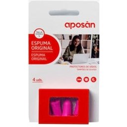 Tapón Espuma Oídos Original Talla S 4uds
