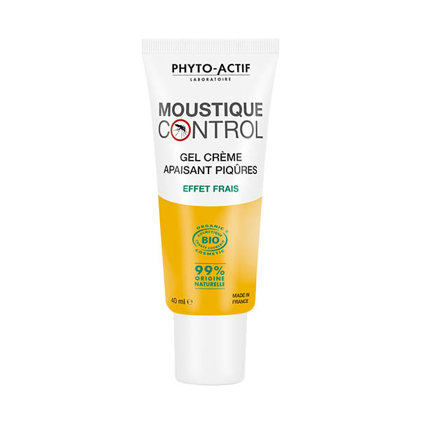 Moustique Control Gel Crème Apaisant Piqûres Bio 40Ml