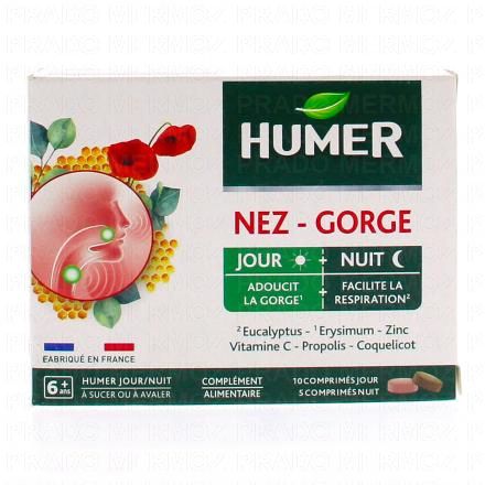 Nez gorge jour/nuit x15 comprimés