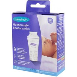 Bolsa Almacenado Leche Materna 25uds