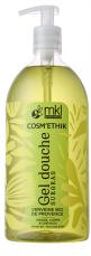 Cosm'Ethik Gel Douche Surgras Verveine Cors et Cheveux 1 Litre - Flacon-Pompe 1 Litre