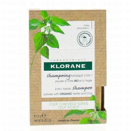 Ortie bio - Shampooing masque 2 en 1 8x3g