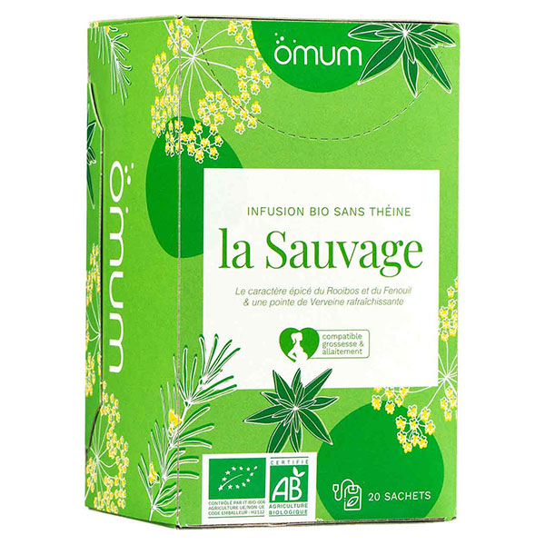 Infusion La Sauvage Bio 20 sachets