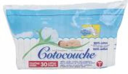 Inserts en Coton - Taille 2 - Paquet 30 couches