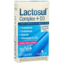 Lactosul Complex Vita D3 D3 20 Cap