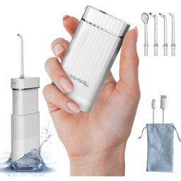 Mini Irrigateur Buccal Portable Réservoir Rétractable