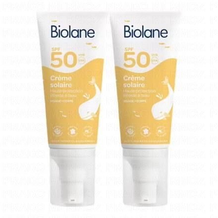 Crème Solaire Bébé SPF50+ Lot 2 x 50ml