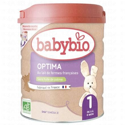 Optima Bio Lait infantile 1er âge 800g