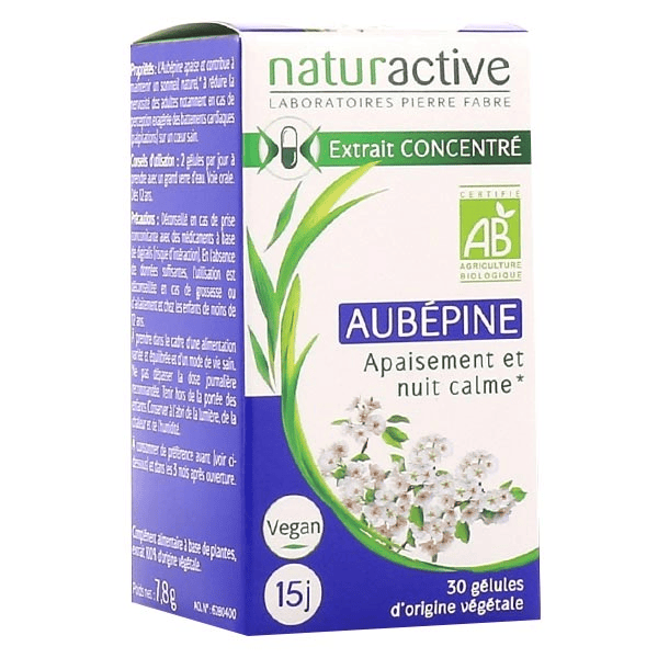 Aubépine Bio 30 gélules végétales