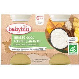 Brassé Coco Mangue Ananas dès 6 mois