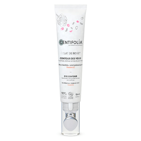 Éclat de Rose Contour des Yeux Bio 15ml