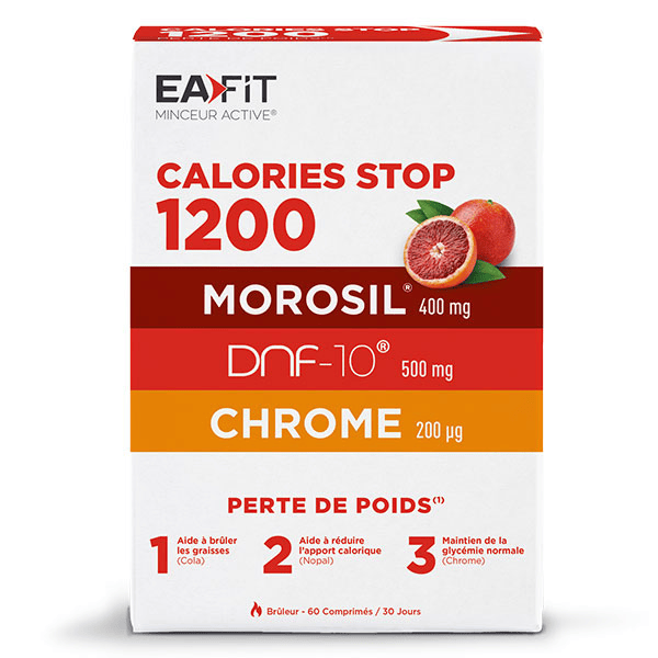 Minceur Active - Calories Stop 1200 - Perte de poids - Au Morosil -  60 Comprimés